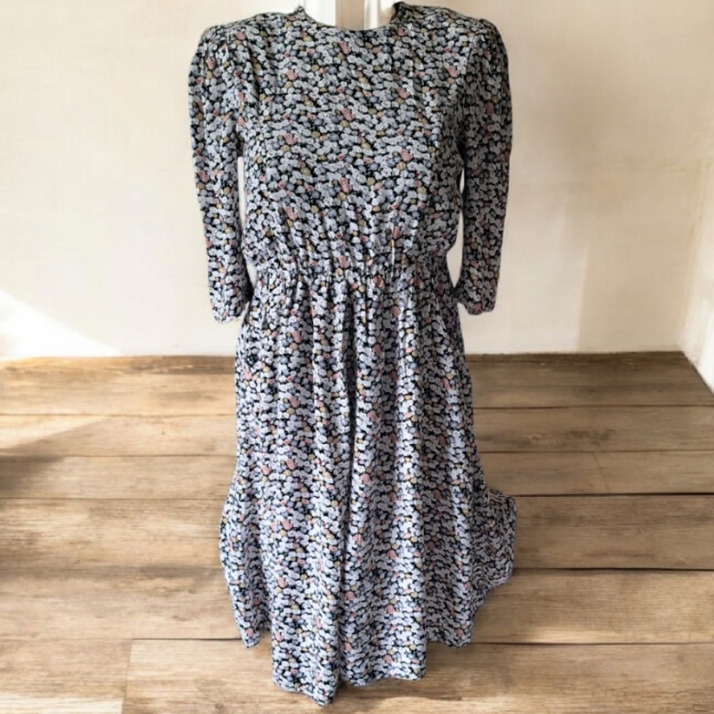 Cottagecore Floral Dress 👗👚 🐥🐚 POCKETS!